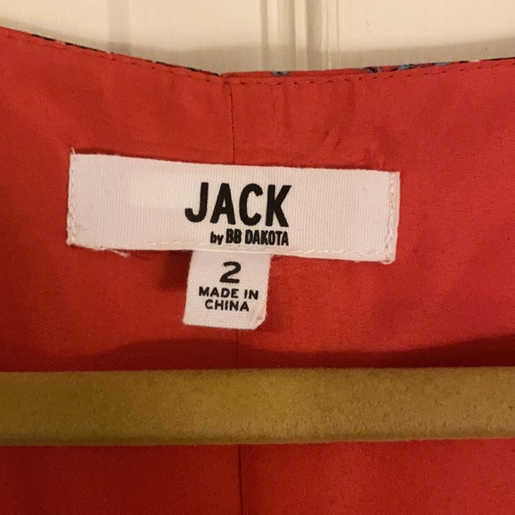 Red Floral Print Dress by Jack - Picture 4 of 5